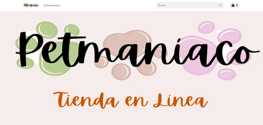 PetmaniaCo online store built with Store.link