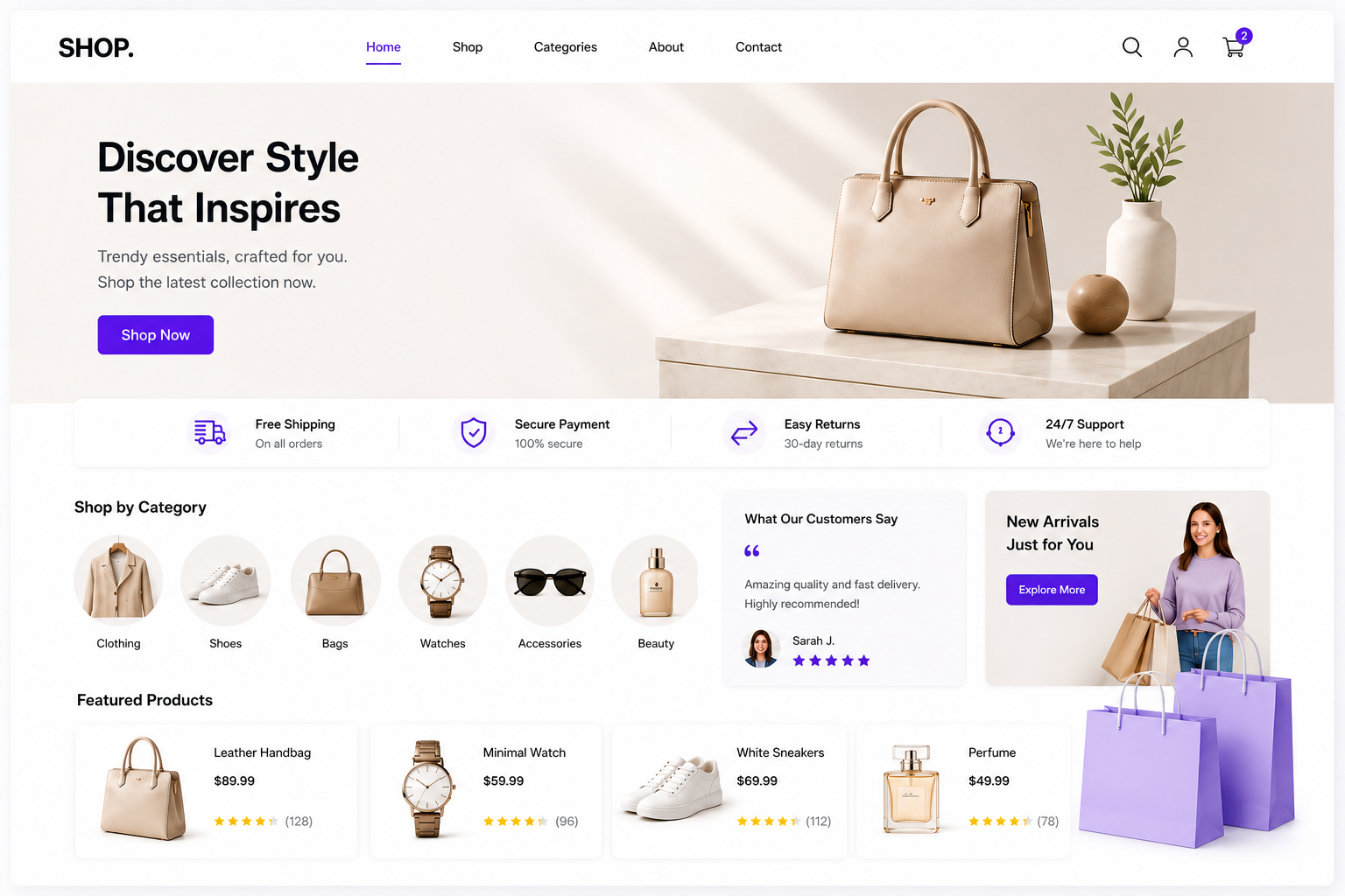 eCommerce Homepage Best Practices