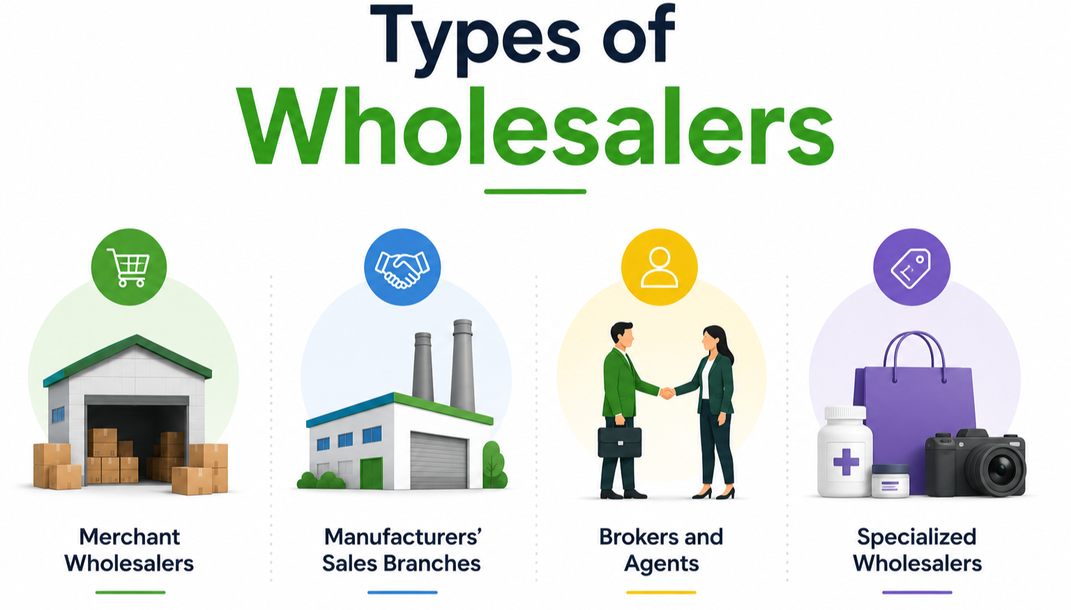 Types of Wholesalers
