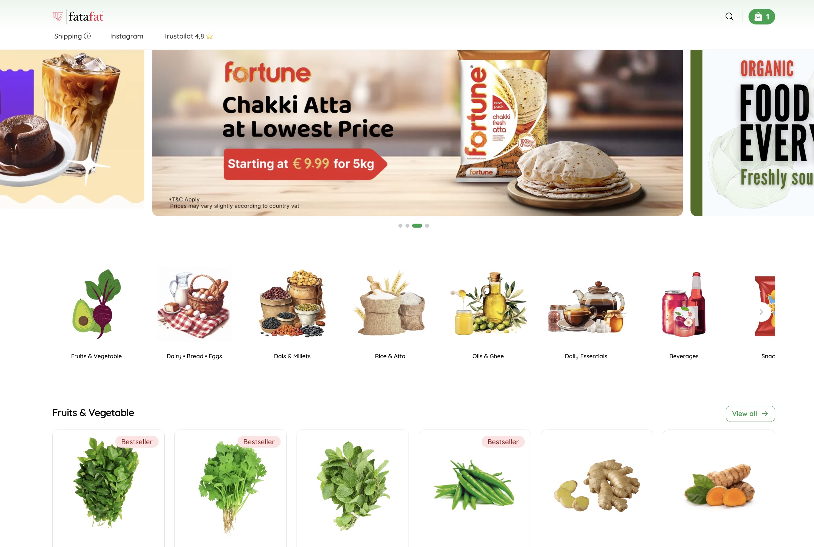 Fatafat store screenshot
