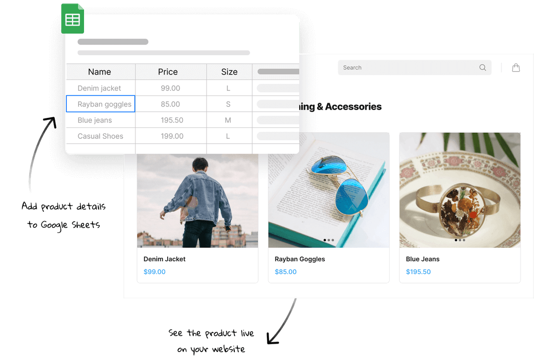 Free simple online store builder